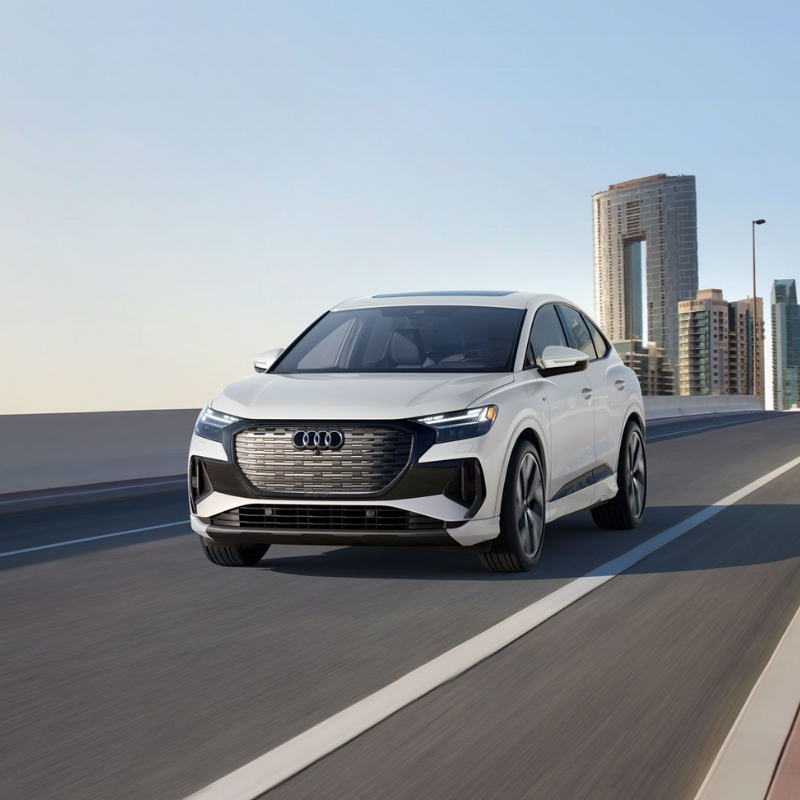 Audi Q4 Sportback e-tron z roku 2024