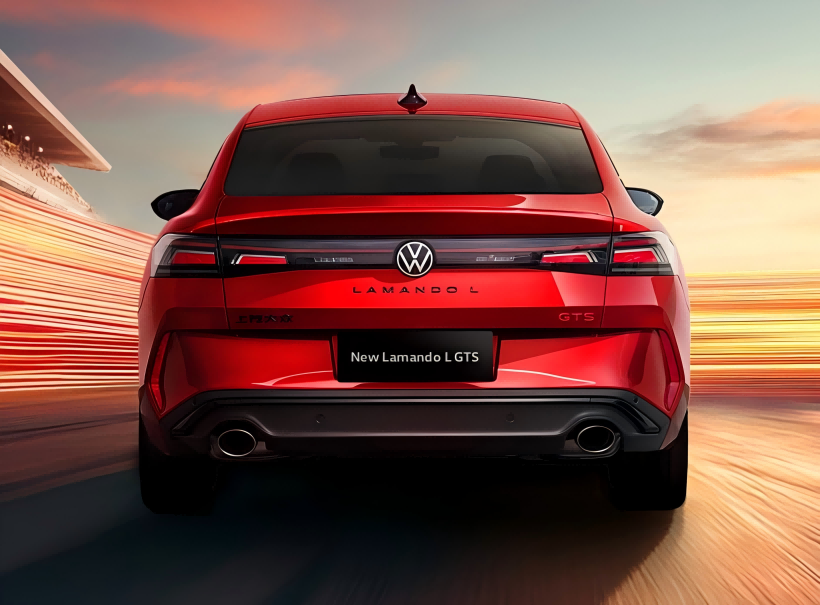 Vybaven stejným motorem 2.0T jako golf GTI! Vykreslené obrázky nového Volkswagen Lamando L GTS byly odhaleny.
