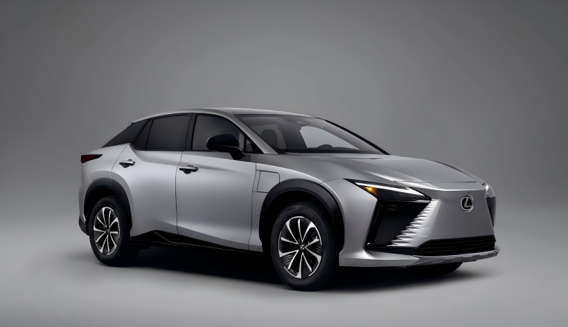 Oficiální obrazy nového Lexus RZ; MID - velikost čisté - elektrické SUV