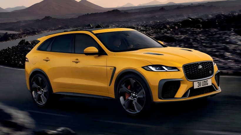 5,0L Supercharged V8 Engine-vzácný drahokam pro vážení Jaguar F-Pace SVR 575 Final Edition Official Images vydané